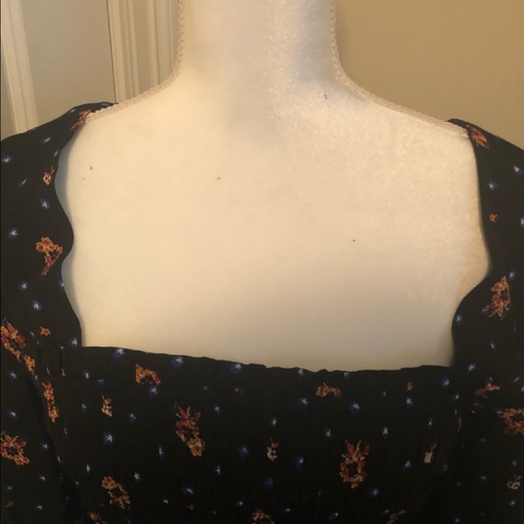 Free People black print dress - Picture 6 of 11